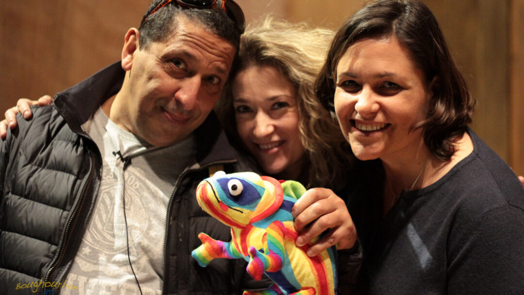 Smaïn, Laure Favre-Kahn and Laurence Ligier