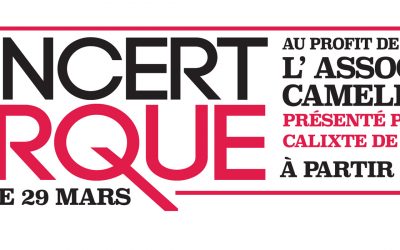 CONCERT-CIRQUE EXCEPTIONNEL LE 29 MARS !