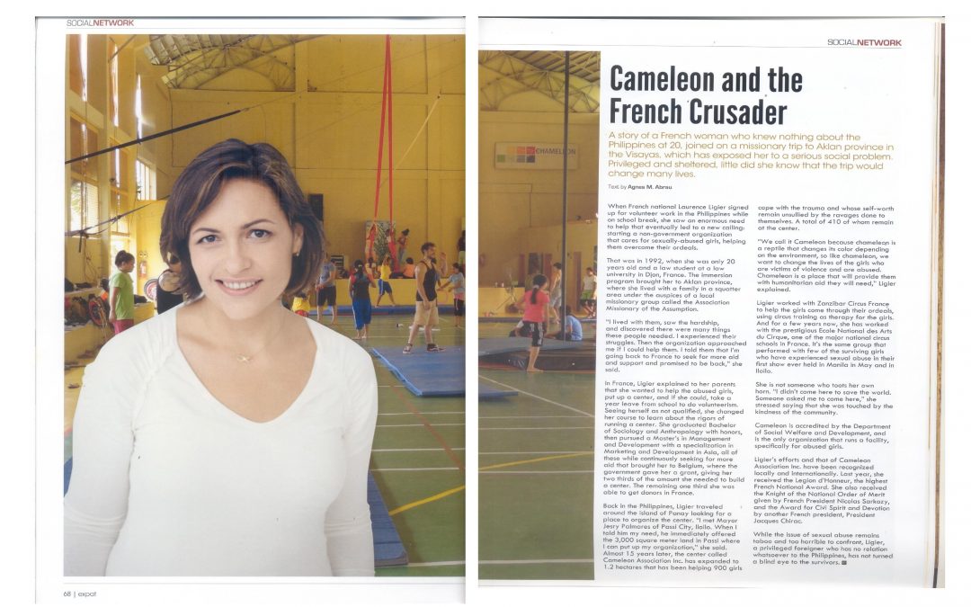Le magazine EXPAT parle de CAMELEON
