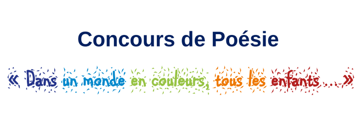 VOTEZ : Concours de poésie “Dans un monde en couleur…”