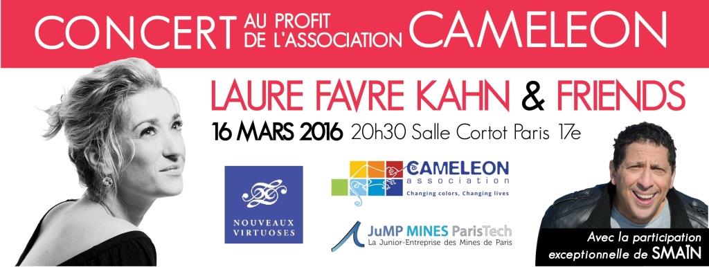 Concert Laure Favre-Kahn & Friends – 16 mars à la salle Cortot