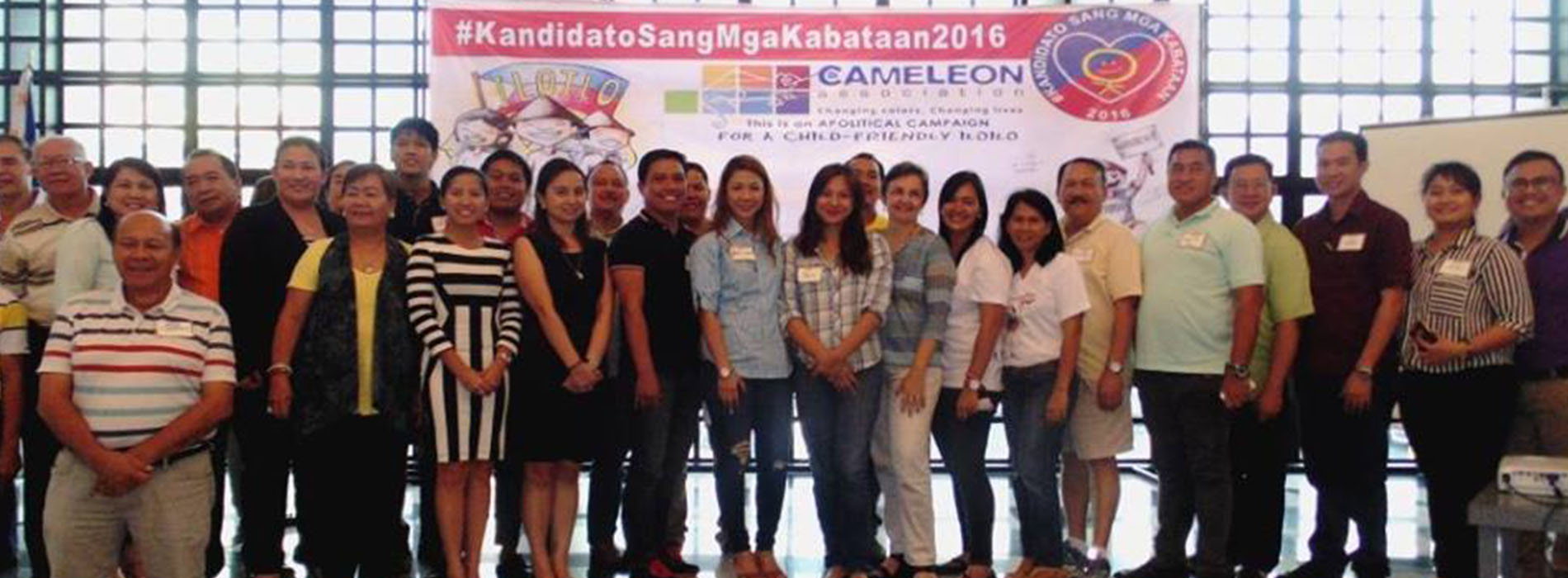 Campagne de sensibilisation des futurs élus de la province d’Iloilo-Visayas-Philippines