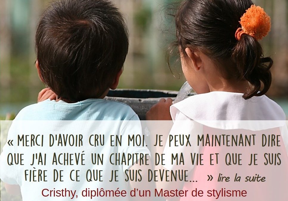 Paroles d’enfant, Cristhy nous raconte…