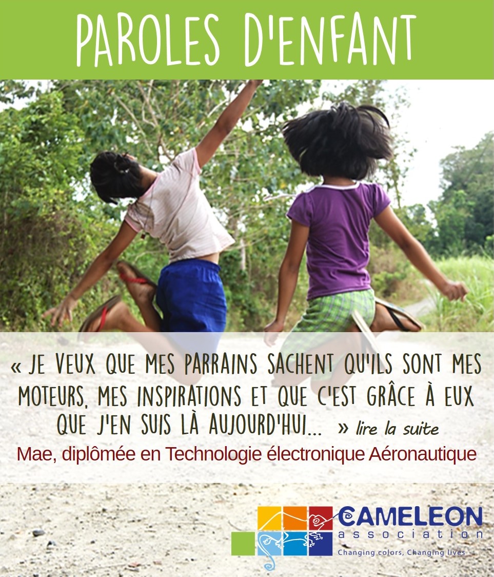 Paroles d’enfant, Mae nous raconte…