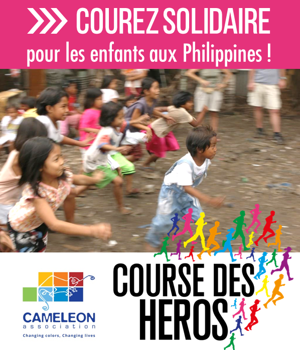 Devenez les héros des enfants de CAMELEON et participez à la Course des Héros 2017 !