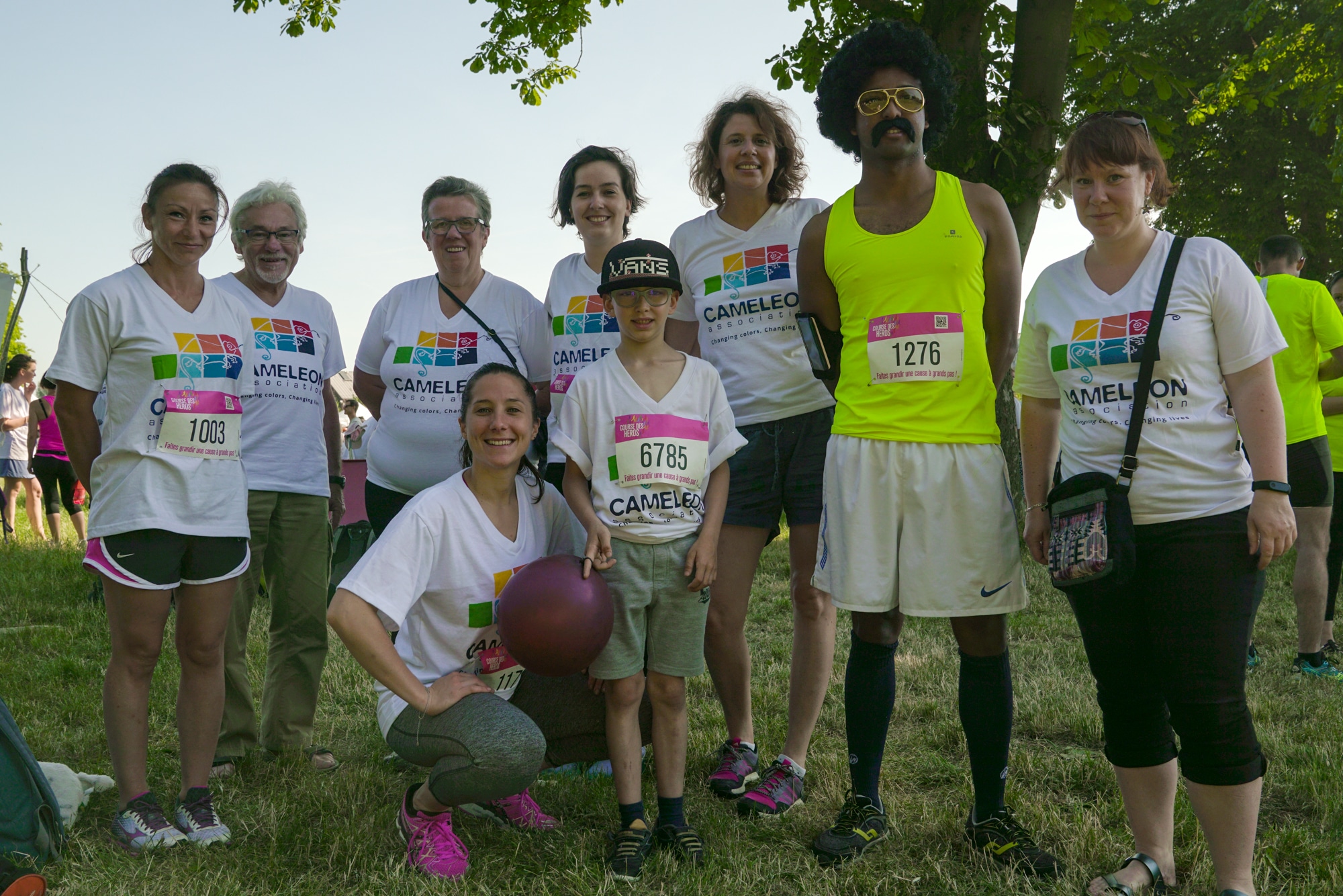 Thank you to the runners, the children’s “heroes”!