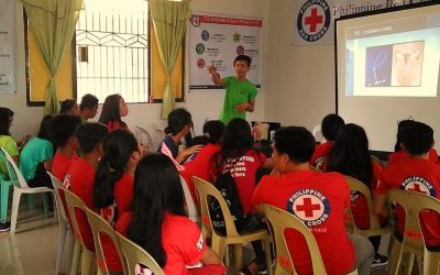 Les jeunes de CAMELEON partenaires de la Croix Rouge philippine