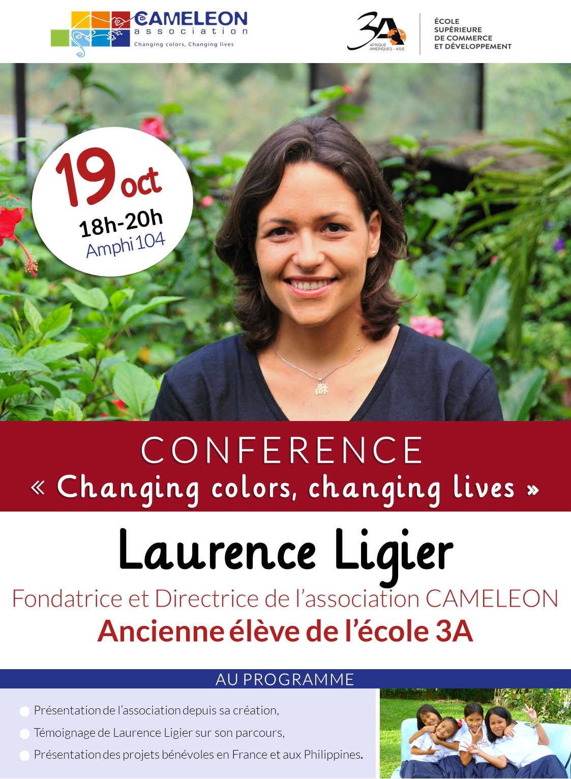 ÉVÉNEMENT : conférence de Laurence LIGIER à l’Ecole 3A de Paris