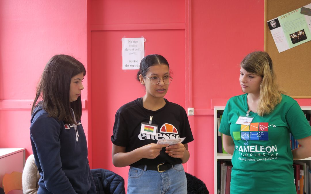 Sensibilisation aux Droits de l’Enfants au collège Ste Philomène à Couëron (44)