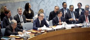 Le ministre fédéral des Affaires étrangères Heiko Maas inaugure le débat du Conseil de sécurité de l’ONU portant sur « Les violences sexuelles dans les conflits », © Thomas Koehler