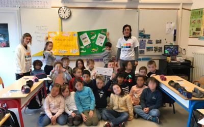 Belle action solidaire d’une école d’Orgeval pour soutenir CAMELEON !