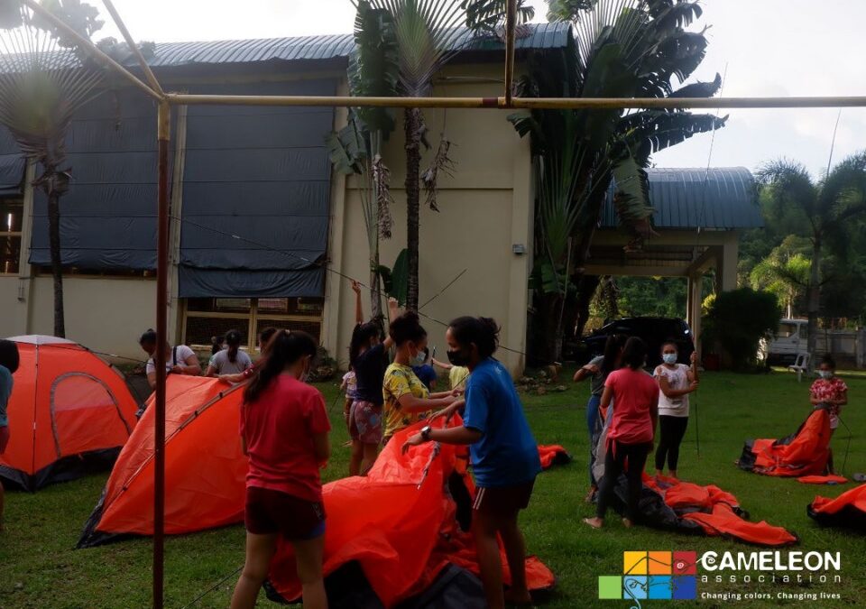 September in the field in the Philippines