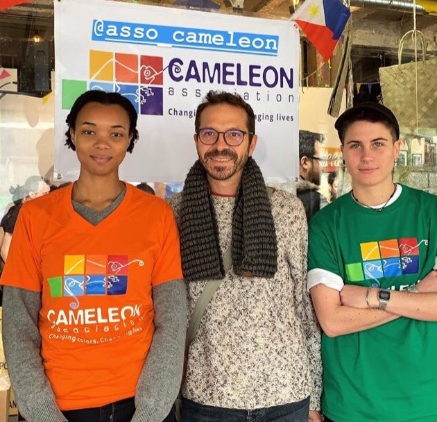 equipe cameleon au food festival philippin