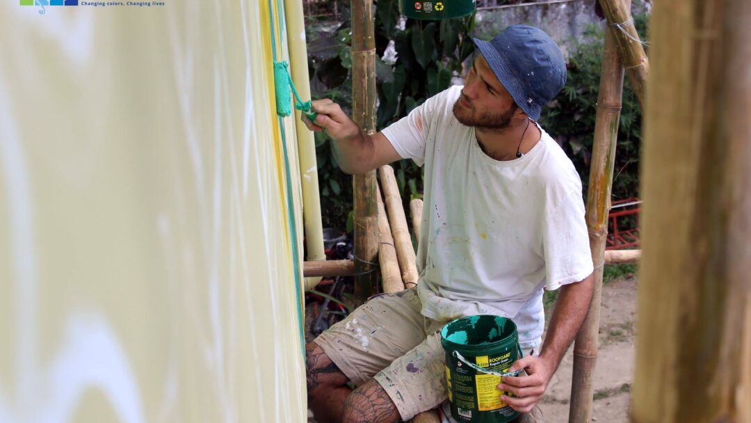Arnaud revient sur sa mission aux Philippines CAMELEON
