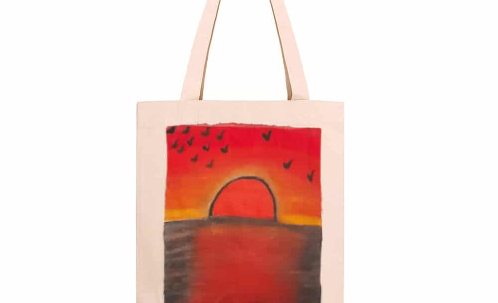 TOTE BAG – soleil couchant