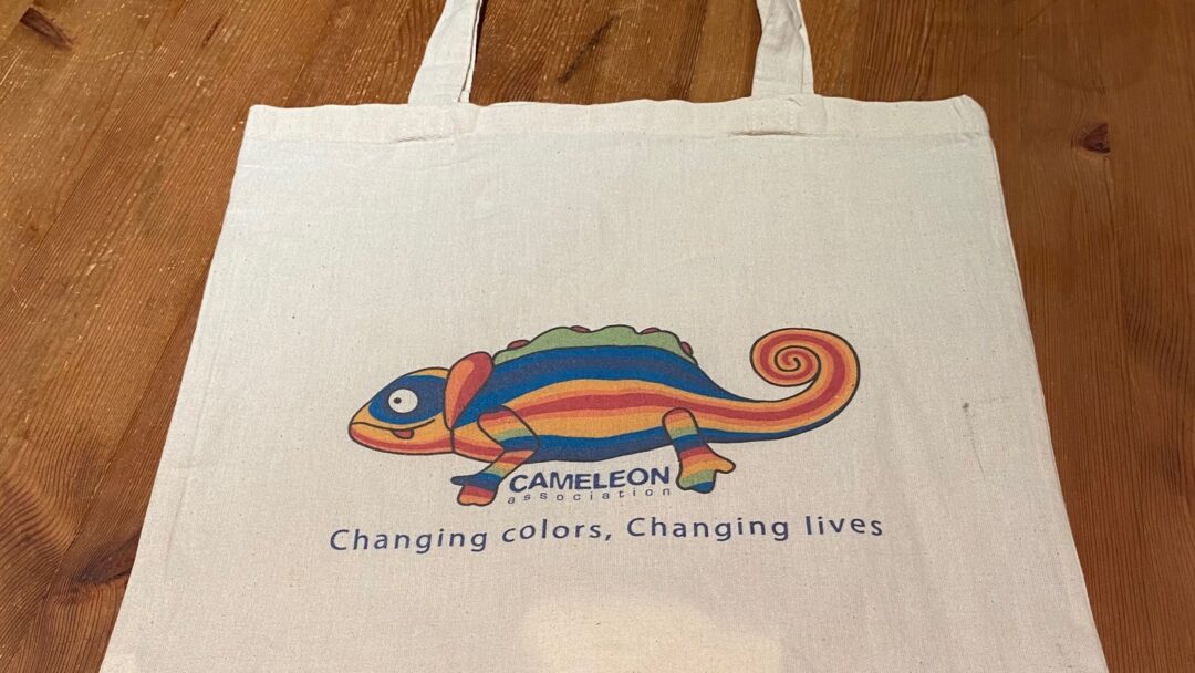 Tote bag CAMELEON Association